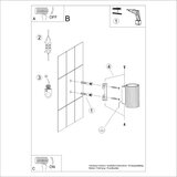 Nice Lamps Ciglasta zidna lampa Gleam – | shoptok.hr