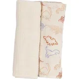 tetra pelena muslin 2/1 životinjice beige 70x70 cm beige