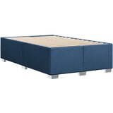 vidaXL Box spring postelja z vzmetnico modra 120x190 cm blago | Shoptok.si