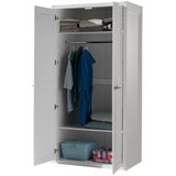 Vipack Bijeli dječji ormar Lewis širine 100 cm | shoptok.hr