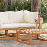  Modularna kutna sofa i krem bijeli jastuci bagremovo drvo | shoptok.hr