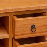 TV omarica Naravna 100 x 40,5 x 46 cm Masivni mahagonijev les, (5000232348) | Shoptok.si