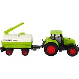  Tractor With Big Wheel Trailer Green Farm | Shoptok.si