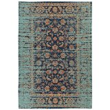 Kayoom PREPROGA Charme 225 Multi / Blau 80/150 cm tkano modra, večbarvno | Shoptok.si
