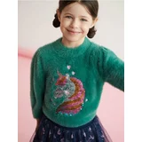 Sinsay džemper sa šljokicama za djevojčice 8598M-77X