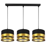  Luster na sajli MILO 3xE27/60W/230V zlatna/crna | Eponuda.com