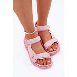 Lee Cooper Ladies Fabric Sandals With Velcro | ePonuda.com