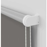 vidaXL Roleta Blackout siv 160x150 cm Širina tkanine 156,6 cm | Shoptok.si