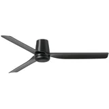 33830 - plafonski ventilator PUNT TUB M, crne boje, prečnik 130 cm + daljinski upravljač