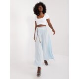 Och Bella Trousers-TW-SP-BI-81733.14-cyan | Shoptok.si