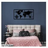 Wallity metalni ukras za zid world map metal decor 7 | Eponuda.com