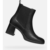 Geox Black women's ankle boots Walk Pleasure 55 - Women's Cene