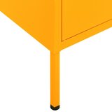 Ormarić za pohranu boja senfa 80 x 35 x 101,5 cm čelični | shoptok.hr
