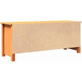 Klupa za pohranu s policom Vosak smeđa 110 x 38 x 45,5 cm | Eponuda.ba