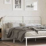 vidaXL Kovinsko vzglavje belo 160 cm | Shoptok.si
