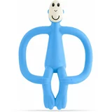 Matchstick monkey Teething Toy and Gel Applicator grickalica za bebe sa četkicom 2 u 1 Light Blue 1 kom