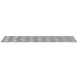  Aluminijasti vzorčasti pokrovi 2 kosa Protizdrsni 75x25 cm, (22014973) | Shoptok.si