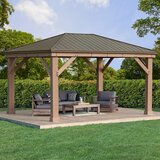 WESTMANN - Drveni paviljon - Gazebo - Devon 371x490x315 cm - BRANDED IN GERMANY | shoptok.hr