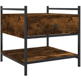  The Living Store Klubska mizica dimljeni hrast 50x50x50 cm inženirski les - Klubska Mizica, (21442041) | Shoptok.si