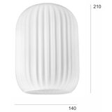  zamensko staklo za luster harma E27 21x14 cm belo | Eponuda.com