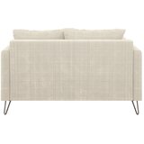 Ropez Krem sofa od šenila 140 cm Freya – | shoptok.hr