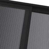  Sjenica s krovom antracit 4 x 3 x 2,5 m od aluminija i čelika | shoptok.hr