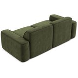 Makamii Zelena sedežna garnitura iz šenilje 204 cm Omao – | Shoptok.si