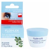 FlosLek Laboratorium Eye Care gel za predel okoli oči s smetilko 10 g