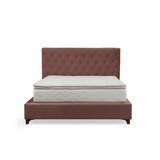 Hanah home deluxe set 160 x 200 v2 dusty rose (dvostruki dušek, baza i uzglavlje) Cene