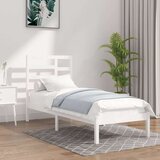  Za krevet od masivne borovine bijeli 90 x 200 cm Cijene