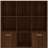 Ormarić Knjižna omara rjav hrast 98x30x98 cm, (20601316) | Shoptok.si