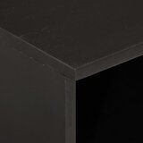 Noćni ormarići 2 kom crni 40x33x46 cm od masivnog drva manga | shoptok.hr