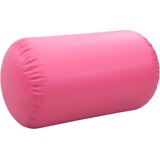  Gimnastički valjak na napuhavanje s crpkom 100x60 cm PVC rozi | shoptok.hr