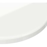  Gornji dio stola Visoko sjajno bijela Ø 60 x 1,5 cm | Eponuda.com