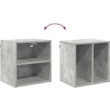 vidaXL viseći ormarić s policom riga betonski sivi 40 x 29,5 x 40 cm | shoptok.hr