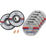 Einhell by KWB metalni set 125mm reznih ploča 125 mm u kutiji + čepići za uši – 7 delova 49712052 Cene