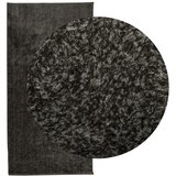  Tepih ISTAN visokih vlakana sjajni izgled antracit 100 x 200 cm | shoptok.hr