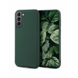 Onasi silikonski ovitek za samsung galaxy S22 ultra 5G - mat temno zelen Cene