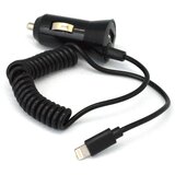 Olimp Sport Auto punjac univerzalni 2u1 (iPhone Lightning + USB slot) crni 1A Slike