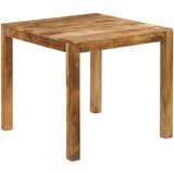vidaXL Jedilna miza iz trdnega mangovega lesa 82x80x76 cm | Shoptok.si