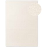 Elle Decoration Krem ručno rađen vunen tepih 160x230 cm Puristic Knots – Cijene