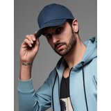 Ombre One-color men's baseball cap - navy blue Cene