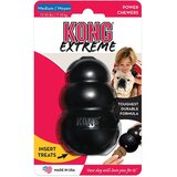 Kong gumijasta igrača za pse Extreme, naravni kavčuk, 5,6 x 8,5 cm, črna Cene