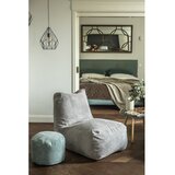 SLOWDOWN Gorčično rumena vreča za sedenje iz rebrastega žameta Tube – | Shoptok.si