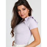 Sinsay ženska majica kratkih rukava s volanima 8277J-04X | shoptok.hr