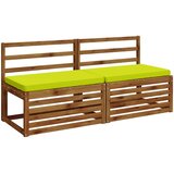  Jastučići za klupe - 2 dijela VUGHT 2 kom. 100% poliester | shoptok.hr