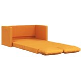  Podni kauč na razvlačenje 2-u-1 tamnožuti 112x174x55 cm tkanina | Eponuda.ba