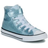 Converse CHUCK TAYLOR ALL STAR COATED GLITTER EASY-ON Plava Cijene