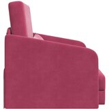 Floor Sofa Bed 2-u-1 Bordo 65x80x83 cm Baršun | shoptok.hr