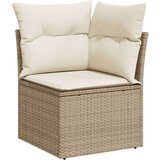  8-dijelni set vrtnih sofa od poliratana s jastucima bež | shoptok.hr